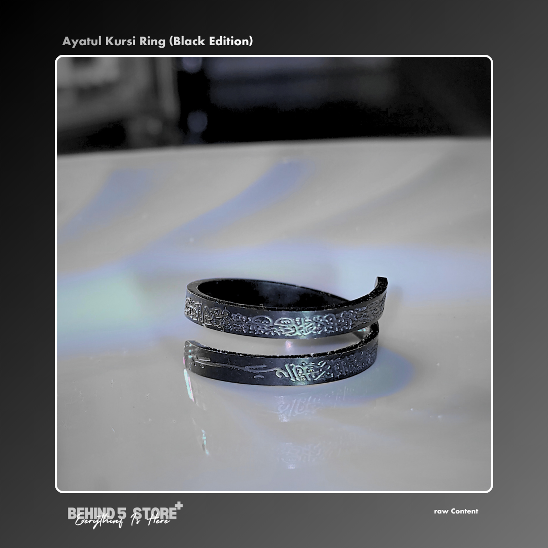 ayatul kursi ring (black edition) ayatul kursi ring (black edition)